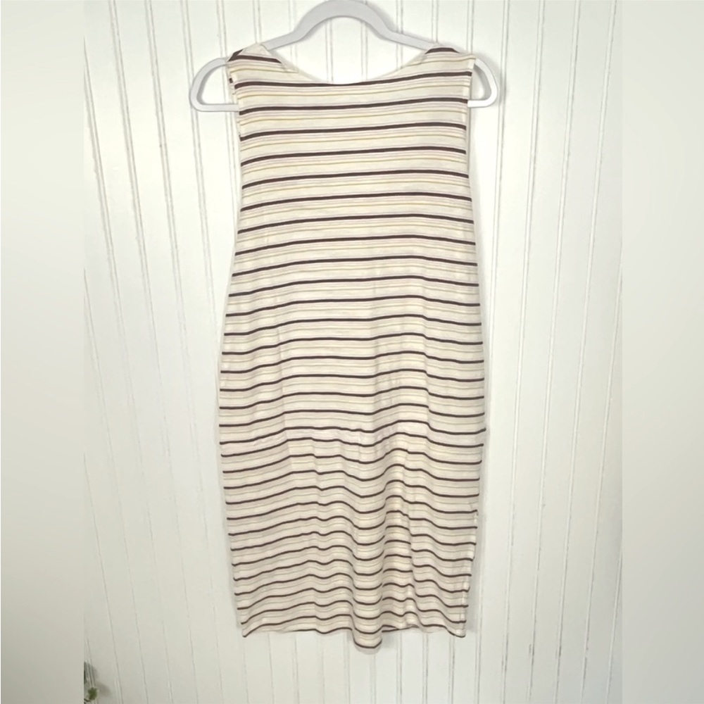 Carve Designs Aliso Striped Dress.  NWT. Color: Sparrow Sun Stripped. Size:  L.